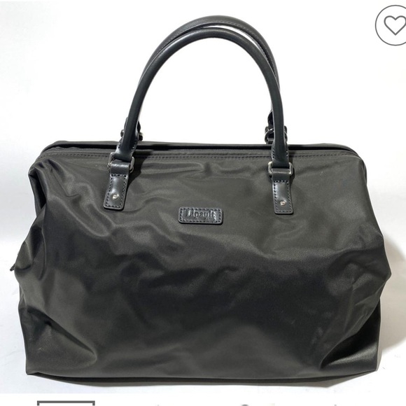 Lipault Paris dual handle gray bag - Picture 1 of 7